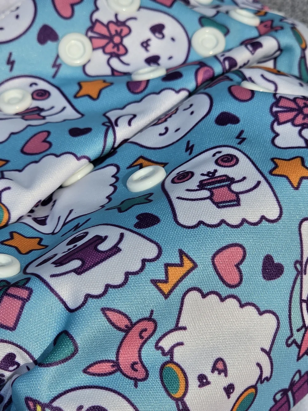 Reusable Print Diapers With Charcoal Liners - Alvababy